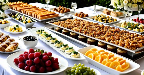 Brunch mariage : créez un buffet sur-mesure inoubliable